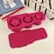 Ashland; 10.25" Hot Pink 3-Cavity Star Tube Silicone Ice Mold by Ashland®; Category:Cups; Image:4